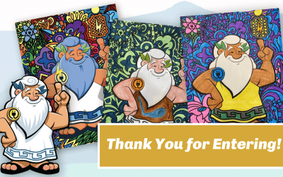 Olympus Energy All Ages Colouring Contest Entries